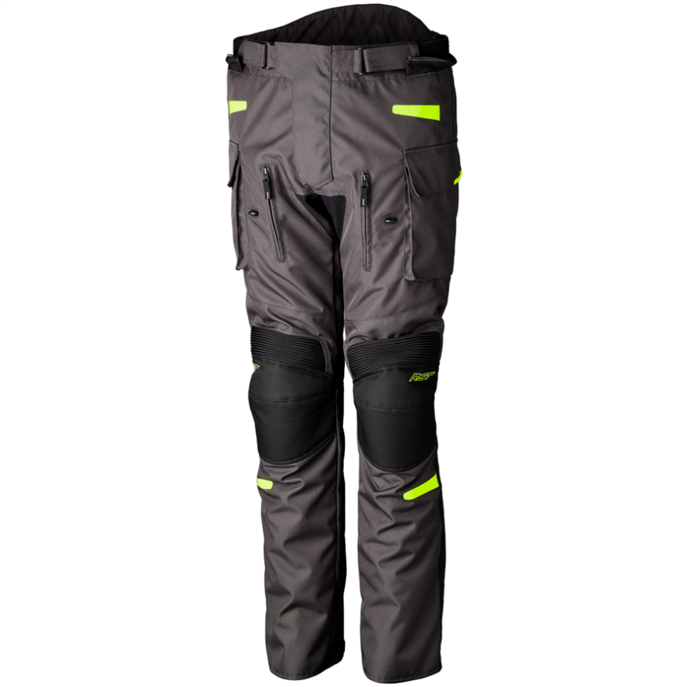 (Uk 34) Rst Endurance Ce Textile Jeans Graphite / Fluo Yellow 5056558140366