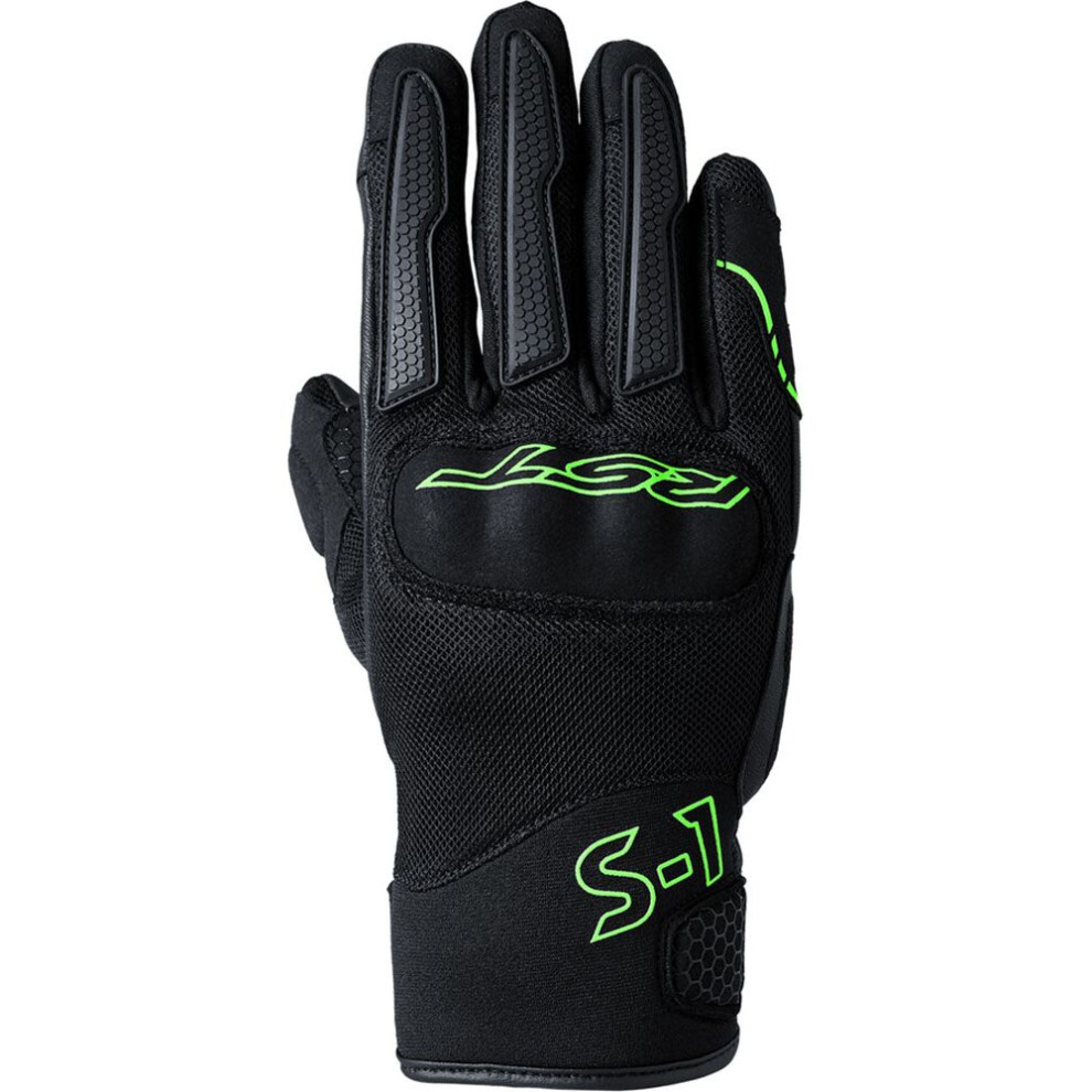 (Xxl) Rst S1 Mesh Ce Gloves Black / Neon Green Green,Black 5056558116880
