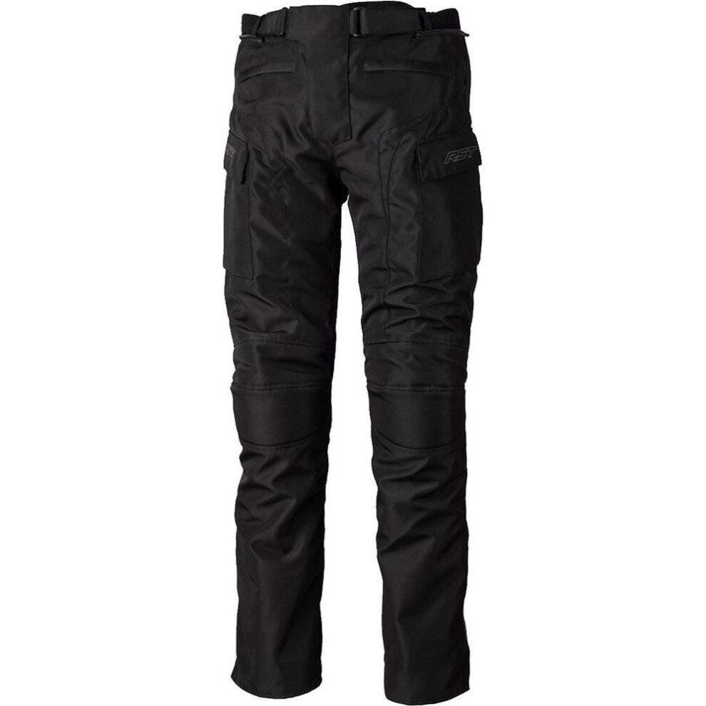 (Uk 14) Rst Alpha 5 Rl Ce Ladies Textile Jeans / Black 5056558104788