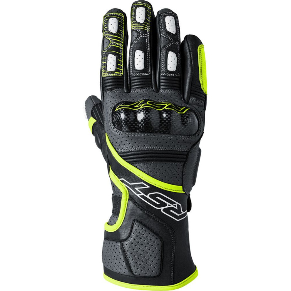(Xxl) Rst Fulcrum Ce Gloves Grey / Fluo Yellow / Black Black,Yellow,Grey 5056558117153