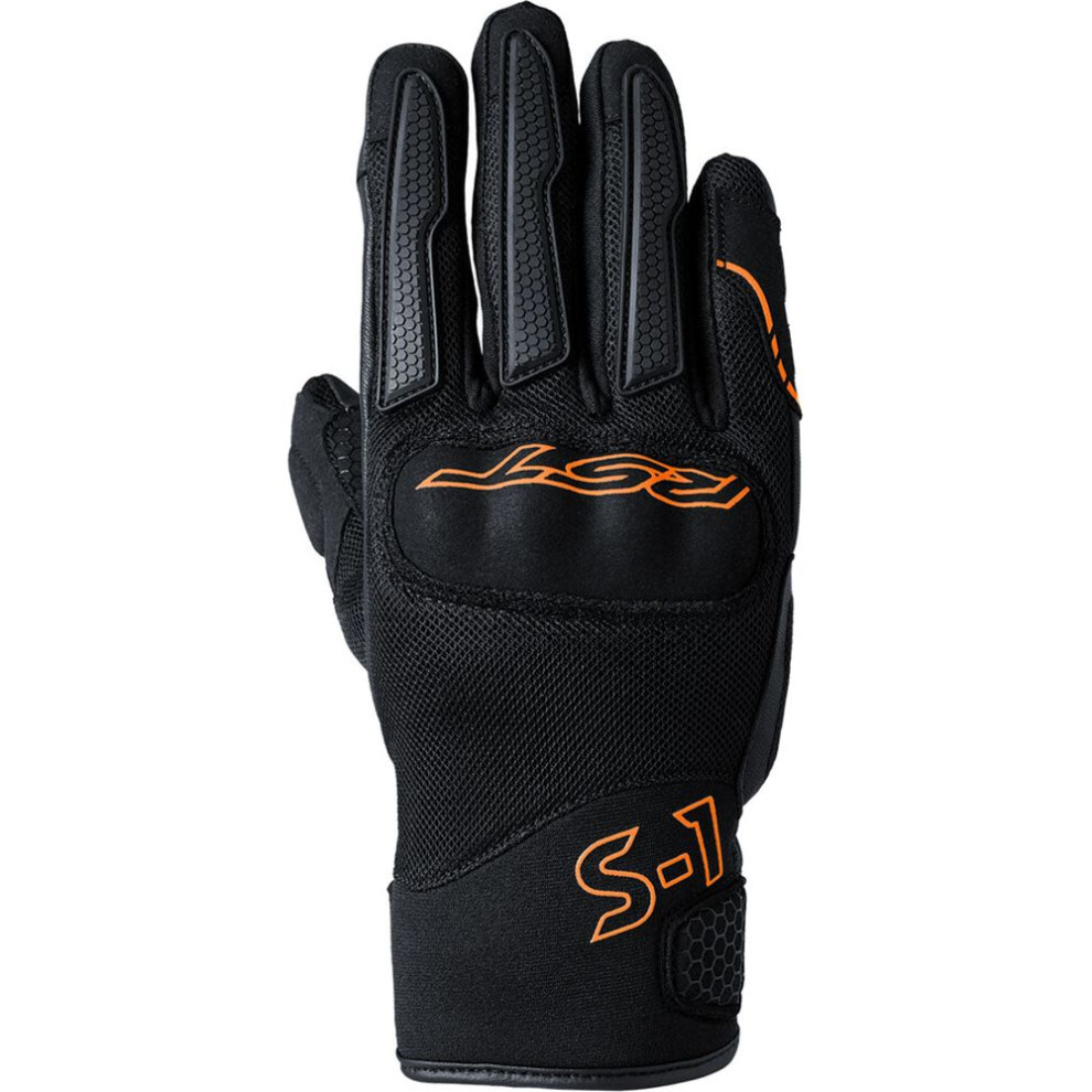 (Xl) Rst S1 Mesh Ce Gloves Black / Neon Orange Orange,Black 5056558116774