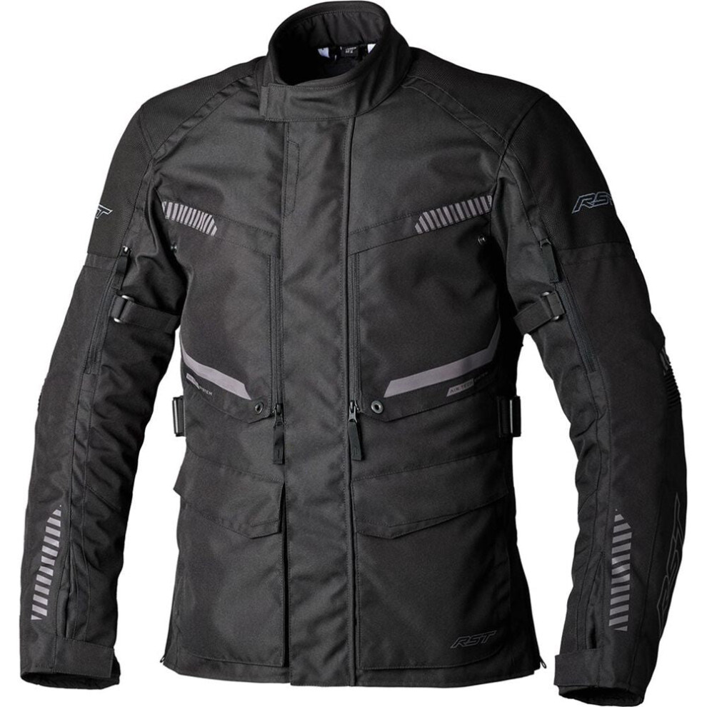 (Uk 46) Rst Maverick Evo Ce Textile Jacket / Black 5056558113575