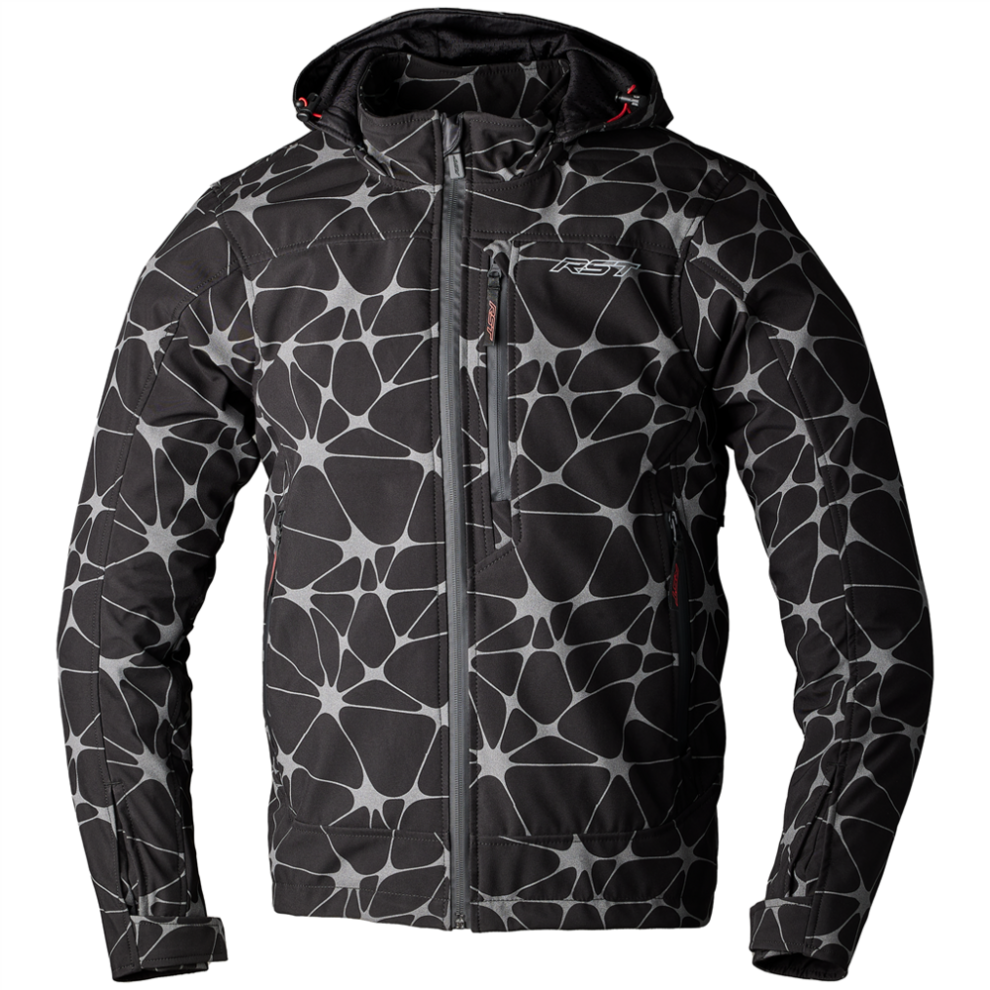 (3Xl) Rst Havoc Ce Textile Jacket Black / Grey Black,Grey 5056558136857