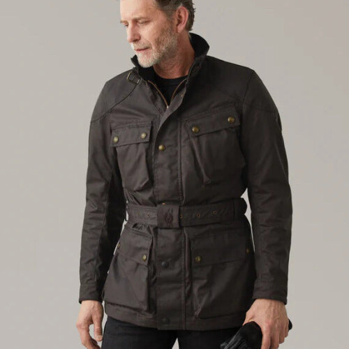 (L) Belstaff Trialmaster Waxed Cotton Jacket Mahogany 1
