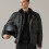 (L) Belstaff Brooklands Waxed Cotton Jacket Black 3