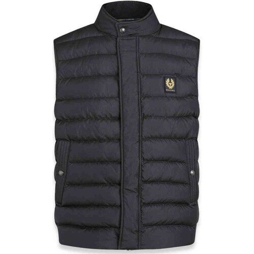 (S) Belstaff Climate Mid Layer Vest Black