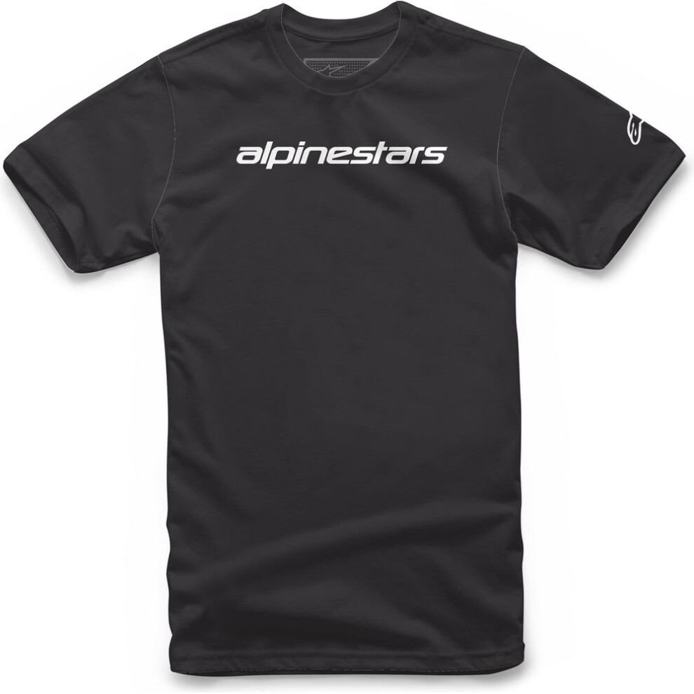 Alpinestars Men's Black,Grey (M) Linear Wordmark Tee Black / Grey