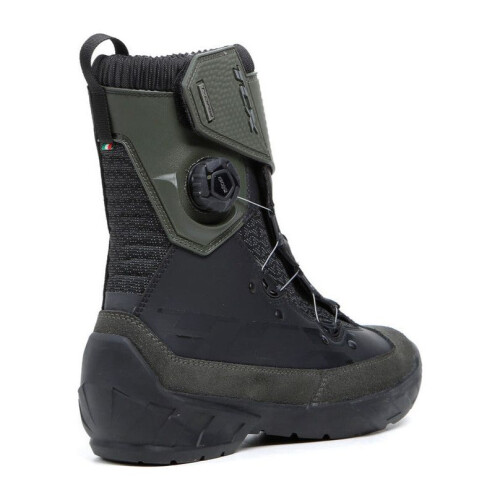 (EU 45) TCX Infinity 3 Mid Waterproof Boots Black / Green 2
