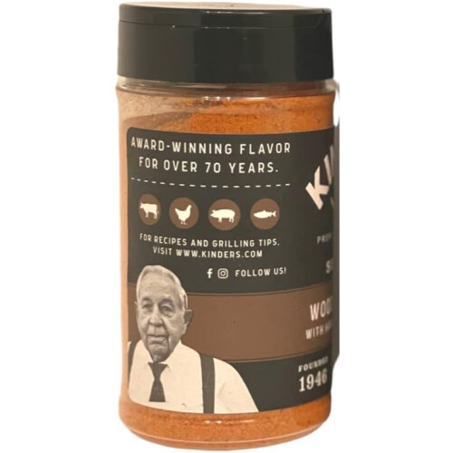 Kinder's Woodfired Garlic Rub - 9.5oz (Pack of 2) 1