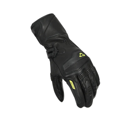(XL) Macna Gladius RTX DL Leather Gloves Black