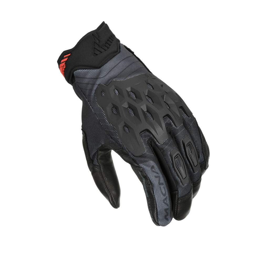 (L) Macna Tanami Short Textile Gloves Black 8718913126589