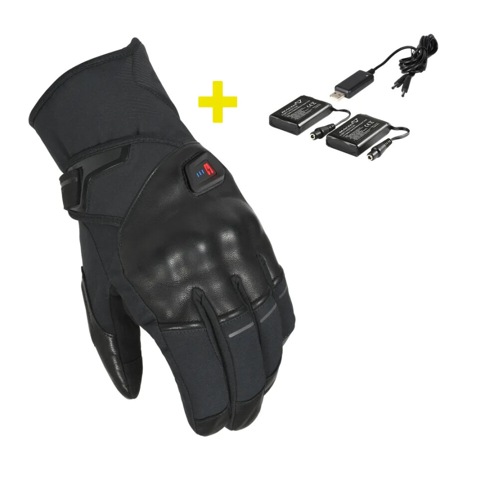 (L) Macna Era Rtx Heated Gloves With Kit Black 8718913114111