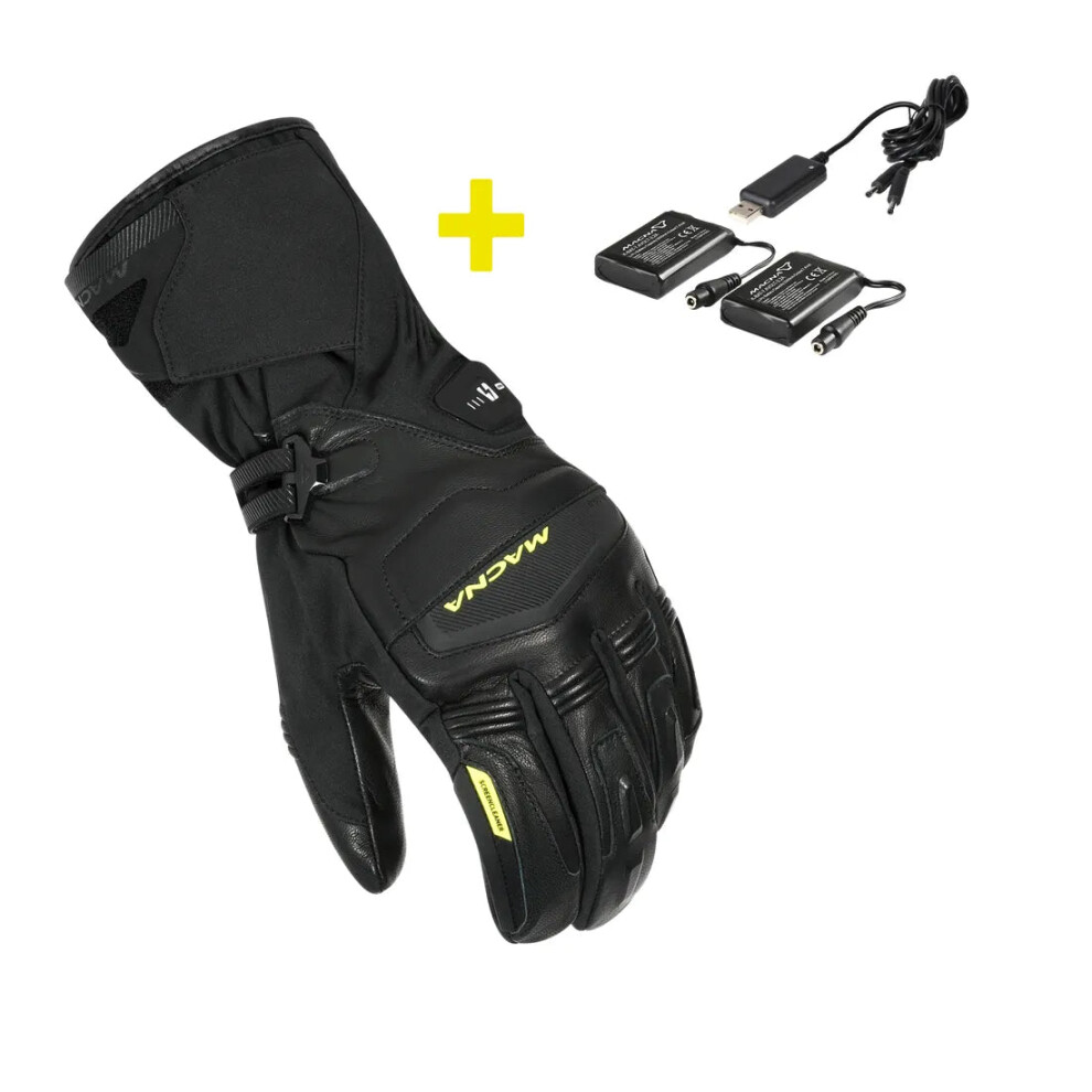 Macna Black (S) Azra Rtx Heated Gloves With Kit