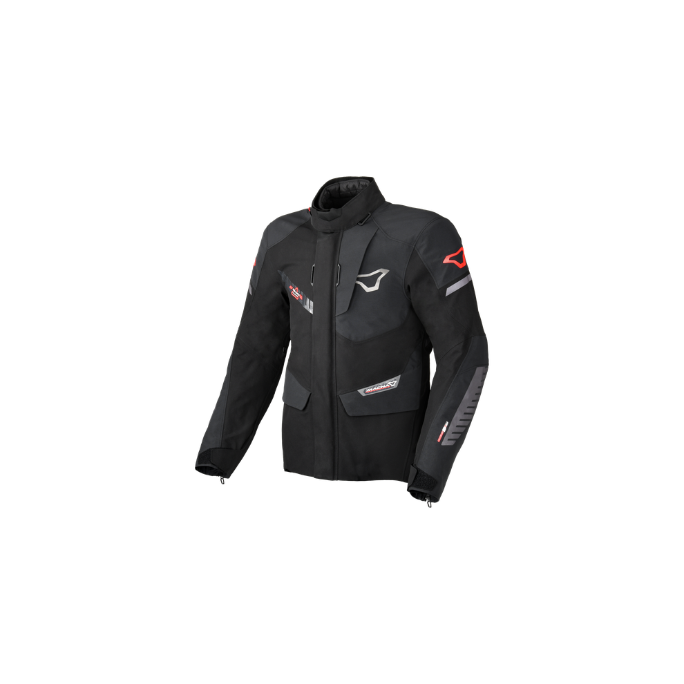 (3Xl) Macna Synchrone Textile Jacket Black 8718913119444