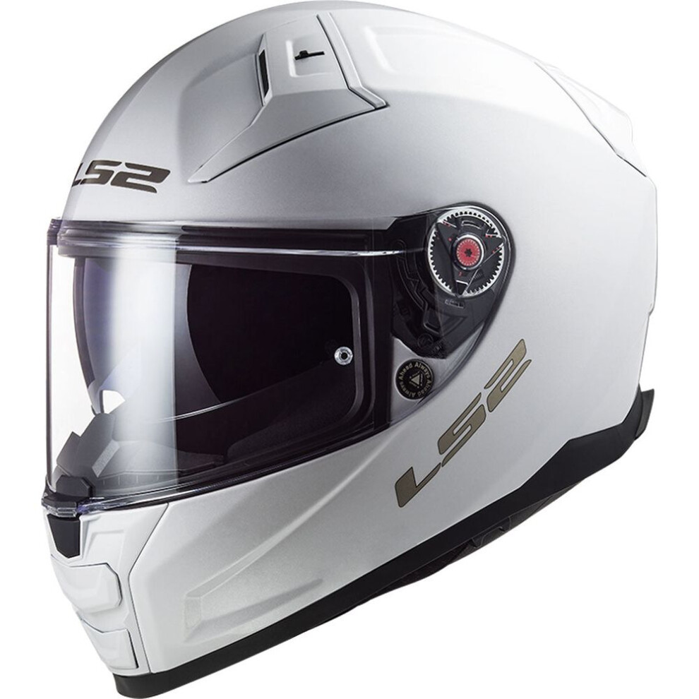 (Xl) Ls2 Ff811 Vector 2 Ece 22.06 Full Face Helmet Solid White 6923221111338