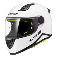 (M) LS2 FF812 Kids Full Face Helmet Solid White