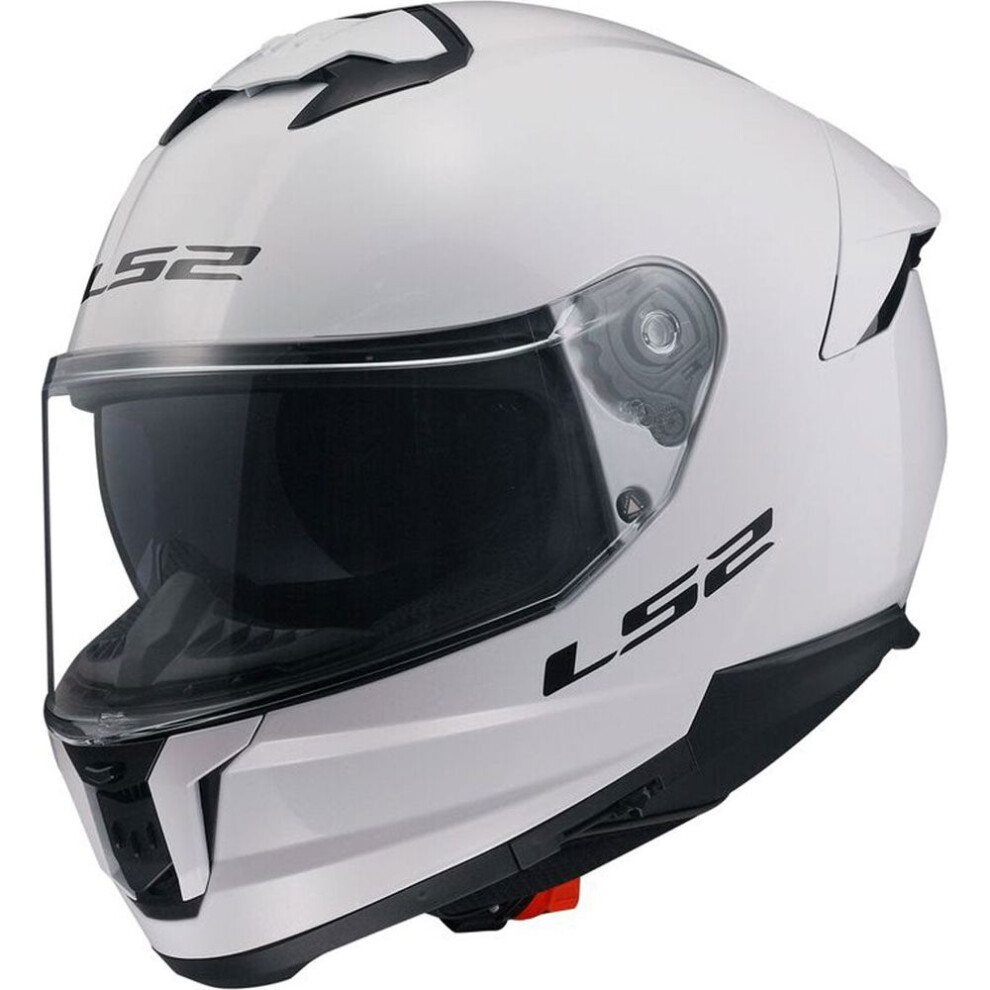 (S) Ls2 Ff808 Stream 2 Ece 22.06 Full Face Helmet Gloss White - Image 2