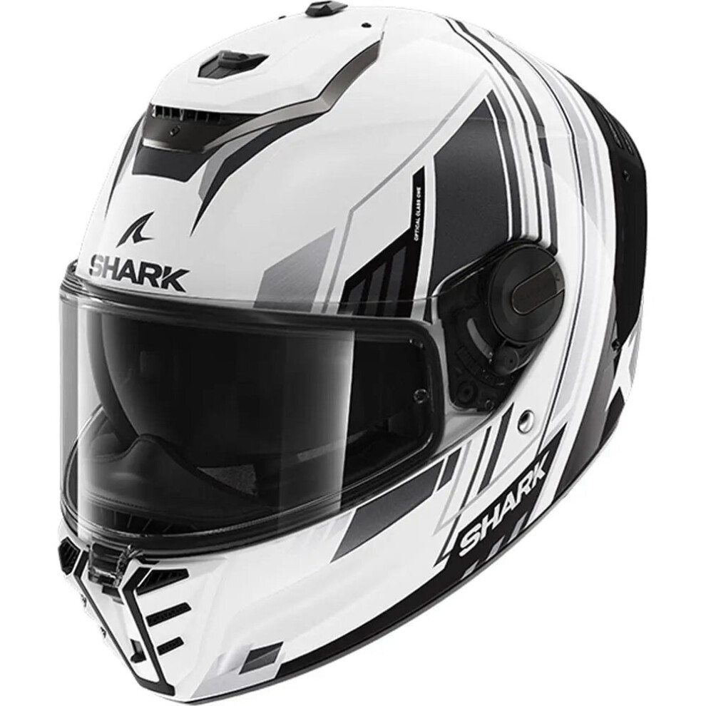 Shark (S) Spartan Rs Full Face Helmet Byhron White / Black