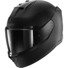 (M) Shark D-Skwal 3 Full Face Helmet Blank Matt Black