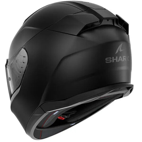 Shark (M) Shark D-Skwal 3 Full Face Helmet Blank Matt Black 2