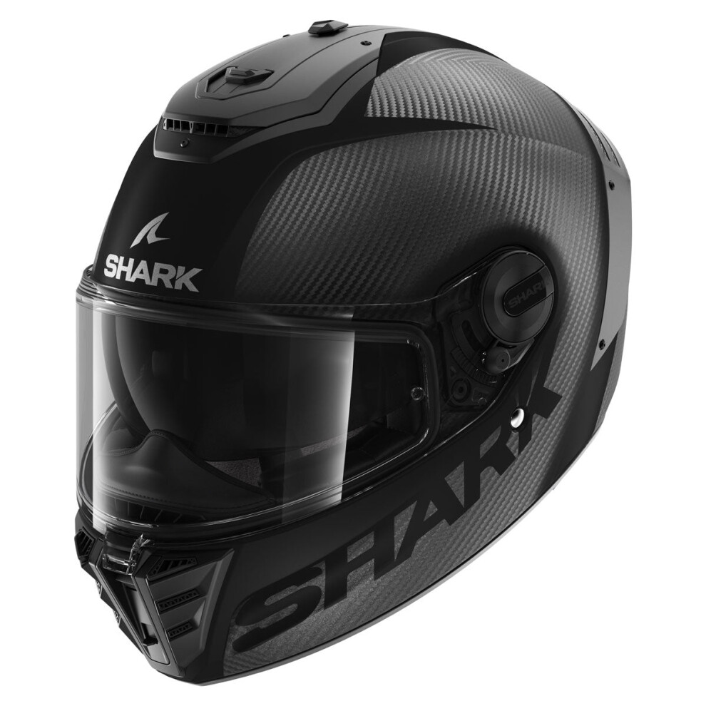 Shark (Xxl) Spartan Rs Carbon Ece Full Face Helmet Skin Matt Carbon
