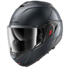 (XL) Shark OXO Flip Up Helmet Blank Dark Anthracite