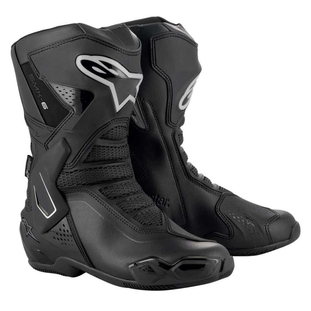 (Eu 36) Alpinestars Stella Smx-6 V3 Drystar Ladies Boots / Silver Black 8059347395012