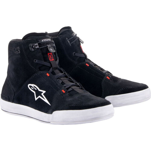 (US 12.5) Alpinestars Chrome Shoes Black / Cool Grey
