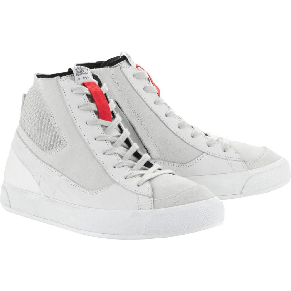 (US 12.5) Alpinestars Stated Shoes White / Cool Grey-image-OPC-PFTC6QR-NEW