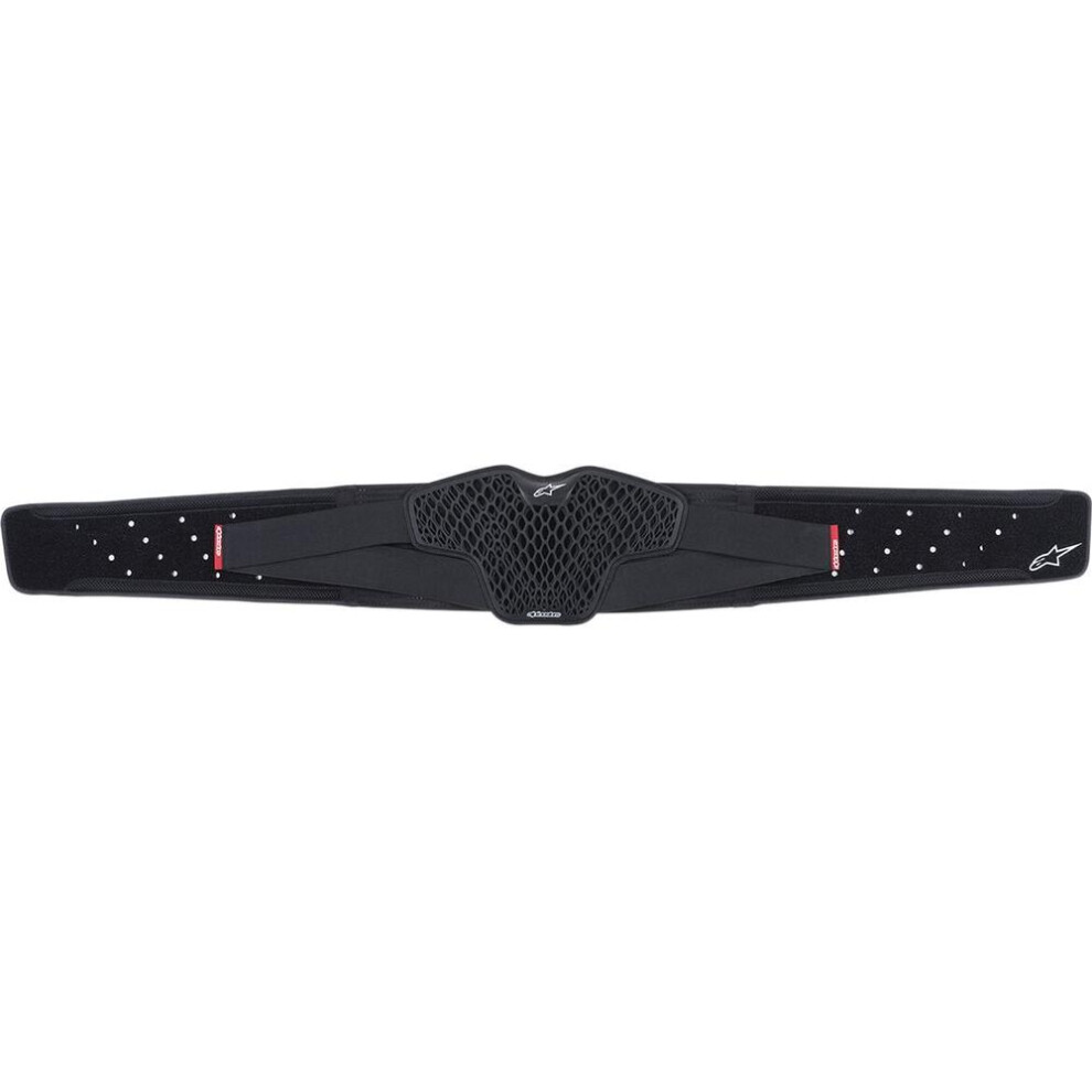 (L / Xl) Alpinestars Sequence Youth Kidney Belt / Red Black 8033637700991