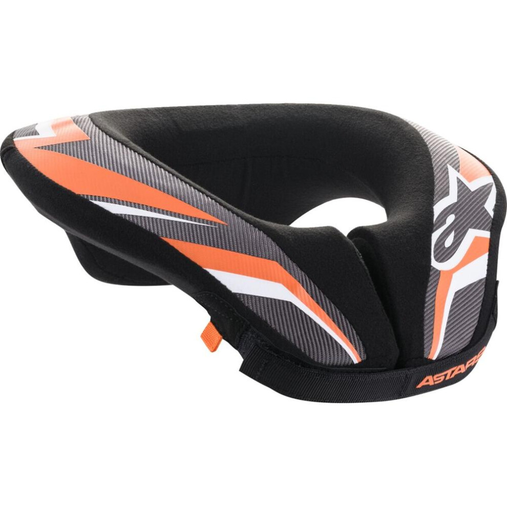 Alpinestars Black/Orange (S / M) Sequence Youth Neck Roll