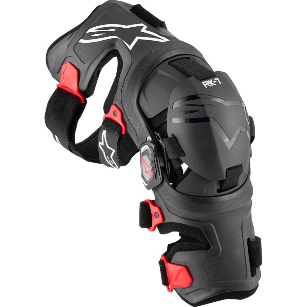 (M) Alpinestars Rk-7 Plasma Knee Braces Black / Red Black,Red 8059347438979