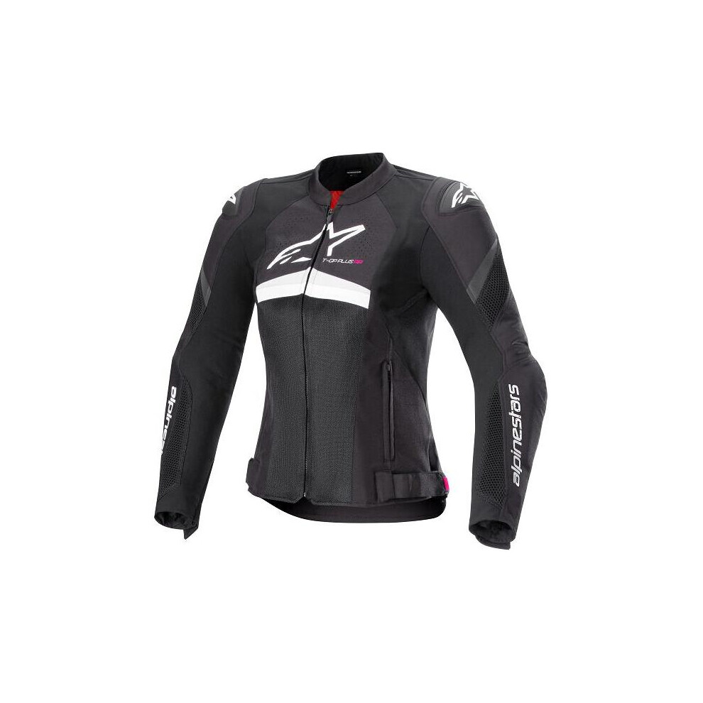 (Xxl) Alpinestars Stella T-Gp Plus R V4 Air Ladies Textile Jacket Black / White White,Black 8059347374888