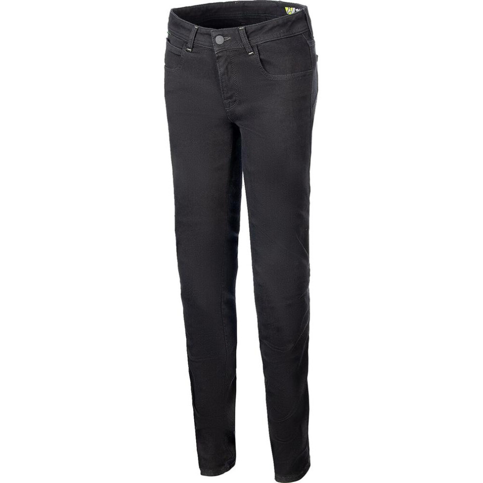 (Us 32) Alpinestars Daisy V3 Ladies Riding Denim Jeans Black 8059347206592