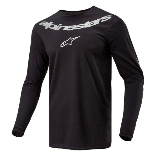 (3XL) Alpinestars Fluid Graphite MX Jersey Black
