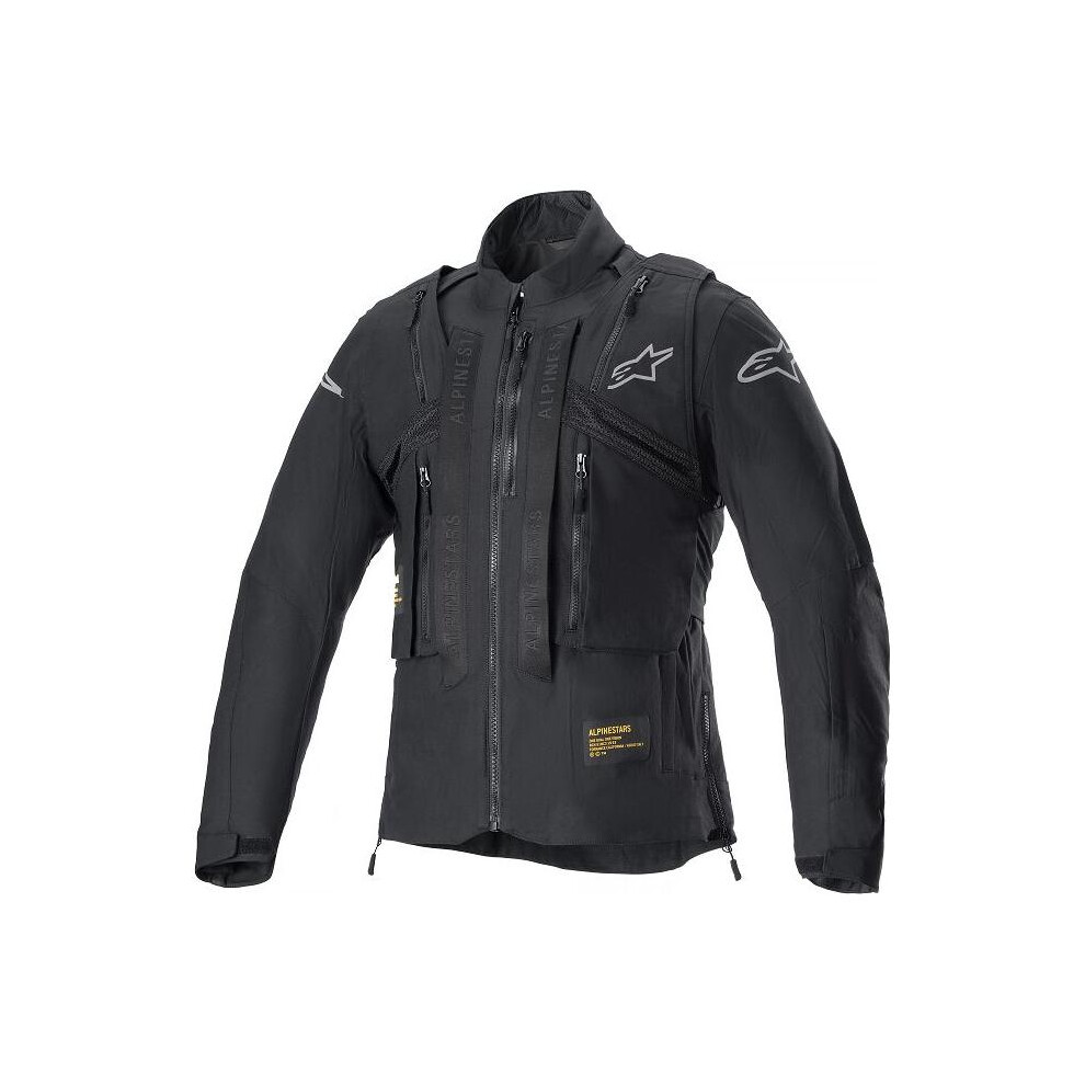 (Xxl) Alpinestars Techdura Jacket Black / Silver Black,Silver 8059347264226