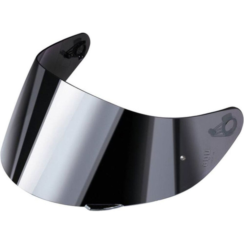 (Xs-Ms) Agv Gt4 Max Vision Pinlock Ready Anti Scratch Visor Iridium Silver 8051019164766