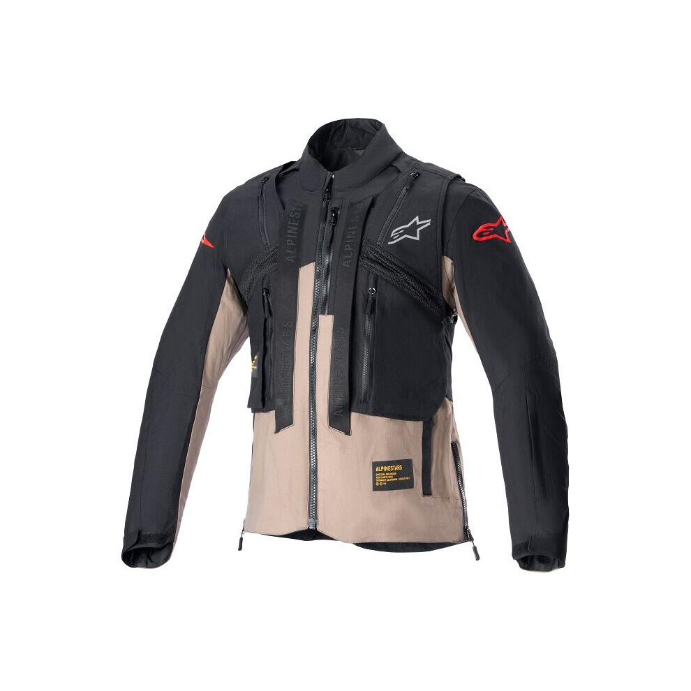 (M) Alpinestars Techdura Jacket Black / Brown Black,Brown 8059347264257