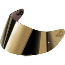 (M-XXL) AGV GT4 Max Vision Pinlock Ready Anti Scratch Visor Iridium Gold