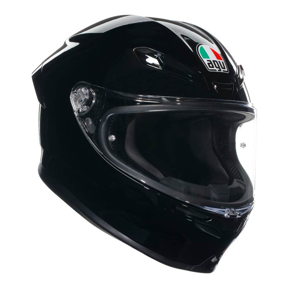 (Xxl) Agv K6-S Solid Full Face Helmet Black 8051019582737