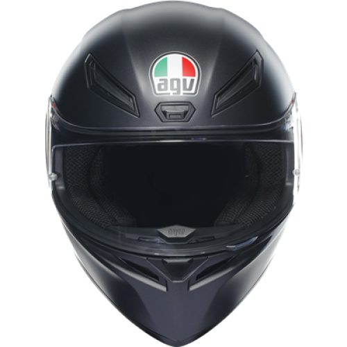 (M) AGV K1-S Solid Full Face Helmet Matt Black 1
