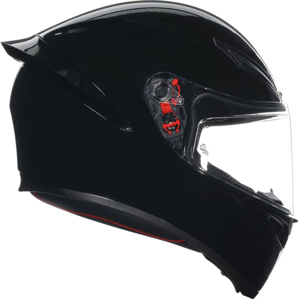 Agv (M) K1-S Solid Full Face Helmet Black