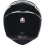 (M) AGV K1-S Solid Full Face Helmet Black 3