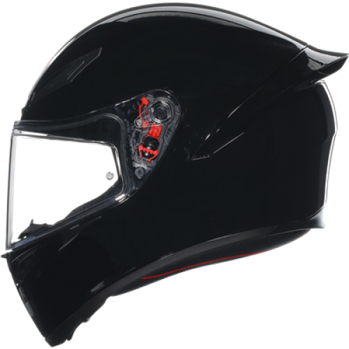 (L) AGV K1-S Solid Full Face Helmet Black 1