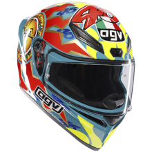 (L) AGV K1-S Rossi Mugello 1999 Full Face Helmet Replica