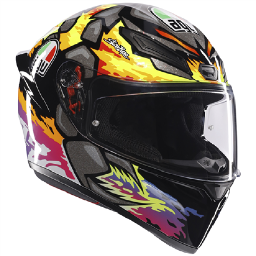 (M) AGV K1-S Bezzecchi 2023 Full Face Helmet Replica