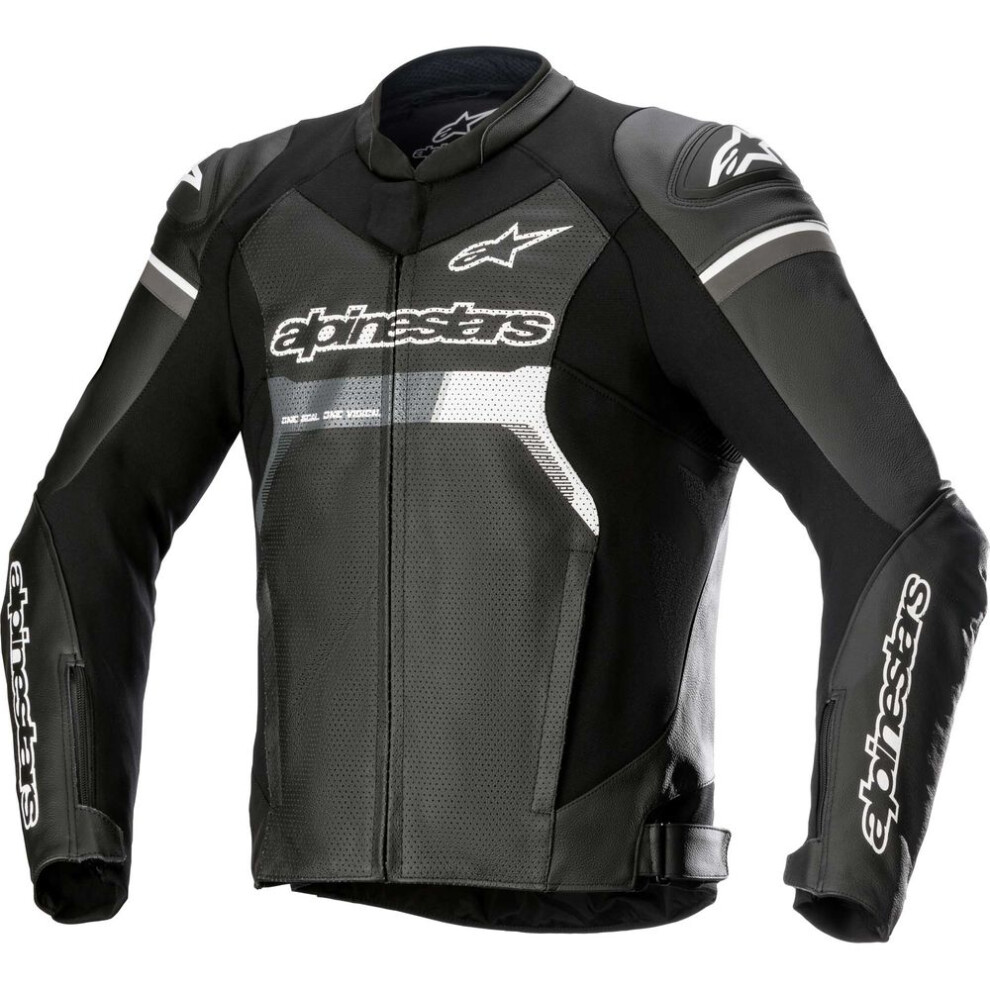 Alpinestars Black (Eu 54) Gp Force Leather Jacket Airflow