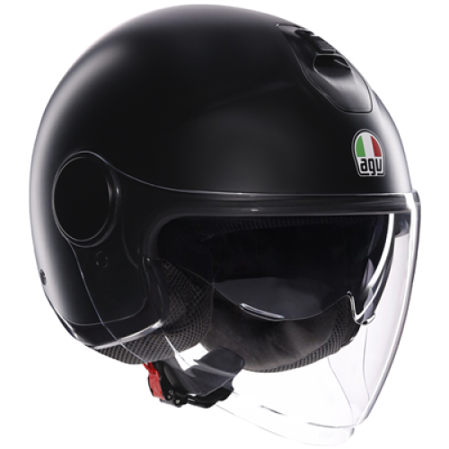 (M) AGV Eteres Solid Open Face Helmet Matt Black