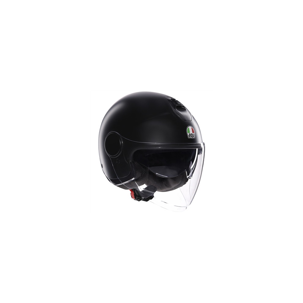 (L) Agv Eteres Solid Open Face Helmet Matt Black 8051019749598