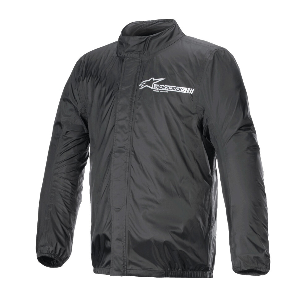 (M) Alpinestars Hurricane Rain V2 Over Jacket Black 8059347400150